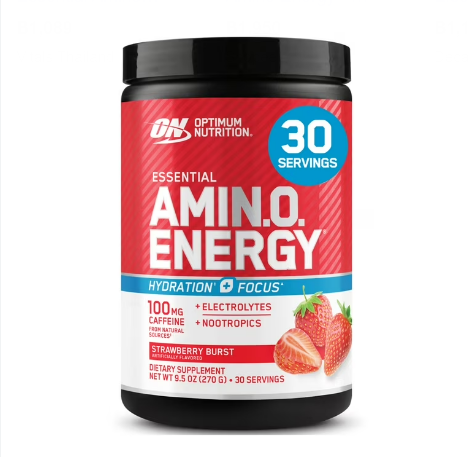 OPTIMUM NUTRITION. Amino Energy + Electrolytes.Strawberry Burst
