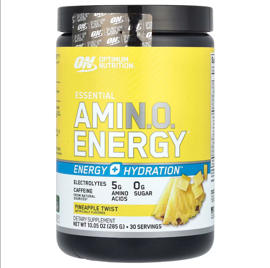 OPTIMUM NUTRITION. Amino Energy + Electrolytes.30 servings. Pineapple Twist