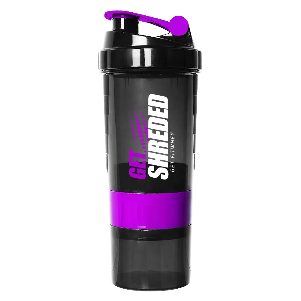 Shaker Spider Bottle 500 ml Fitwhey Purple