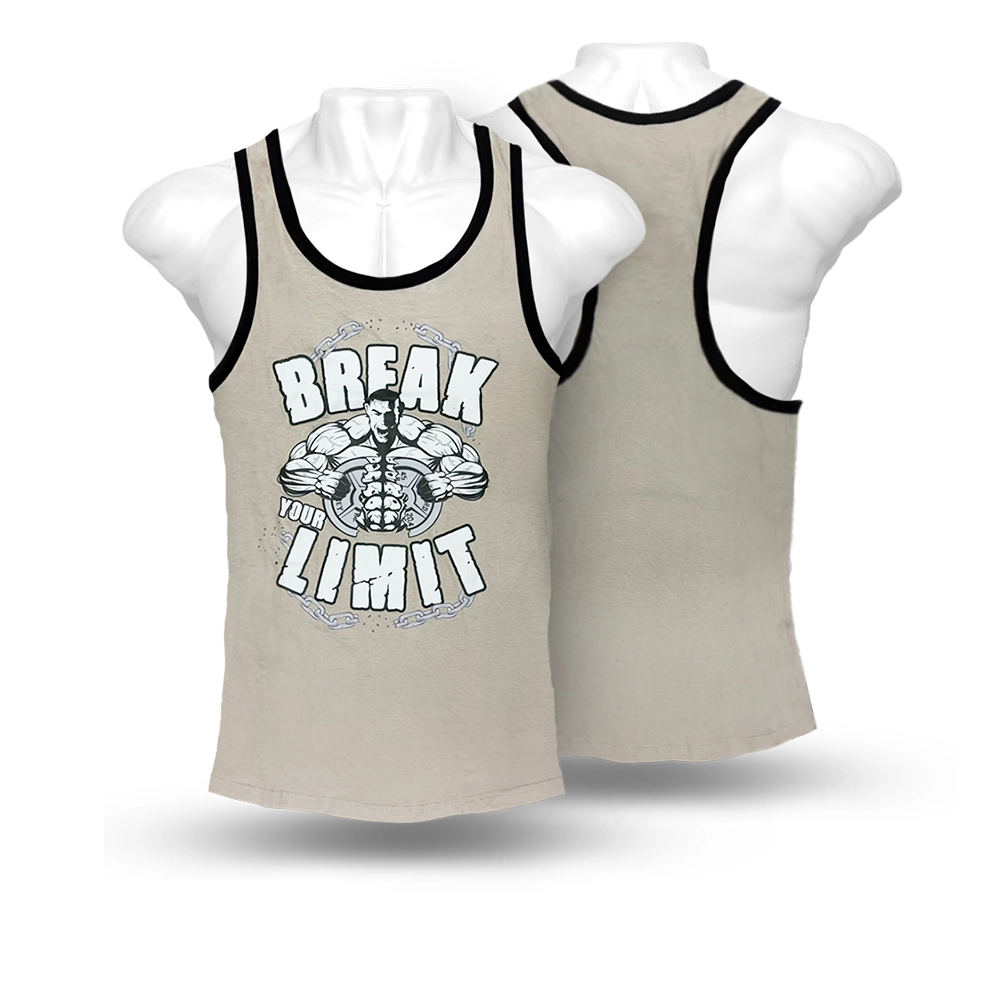 BREAK YOUR LIMIT Tank Top Sand M