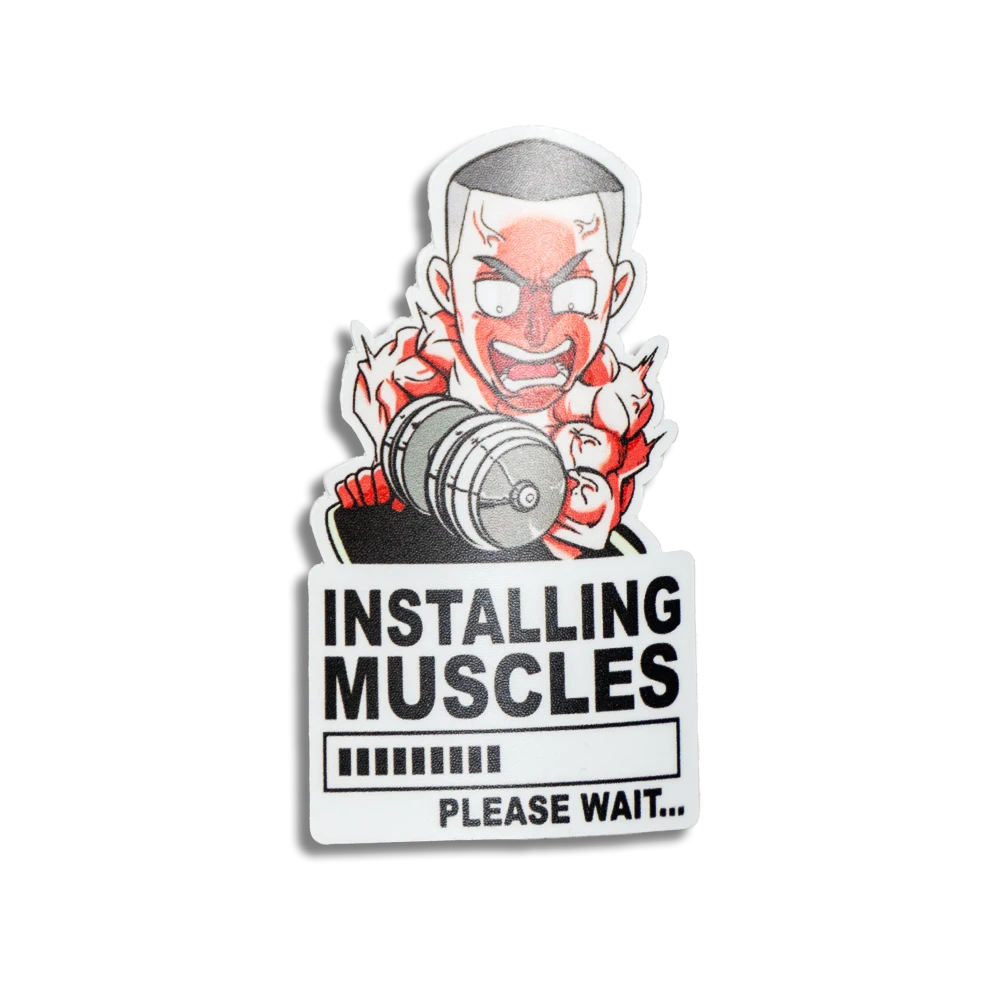 STICKER LIMITED Muscle Installing -