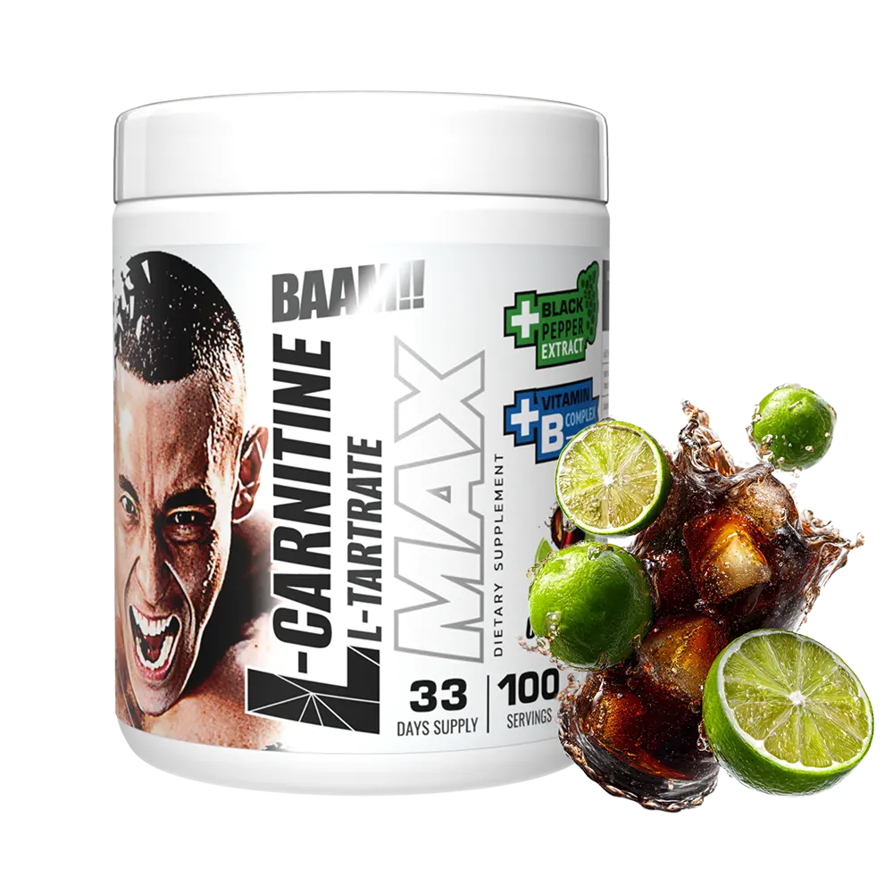 L-CARNITINE L-TARTRATE MAX 100 Servings Cola Lime
