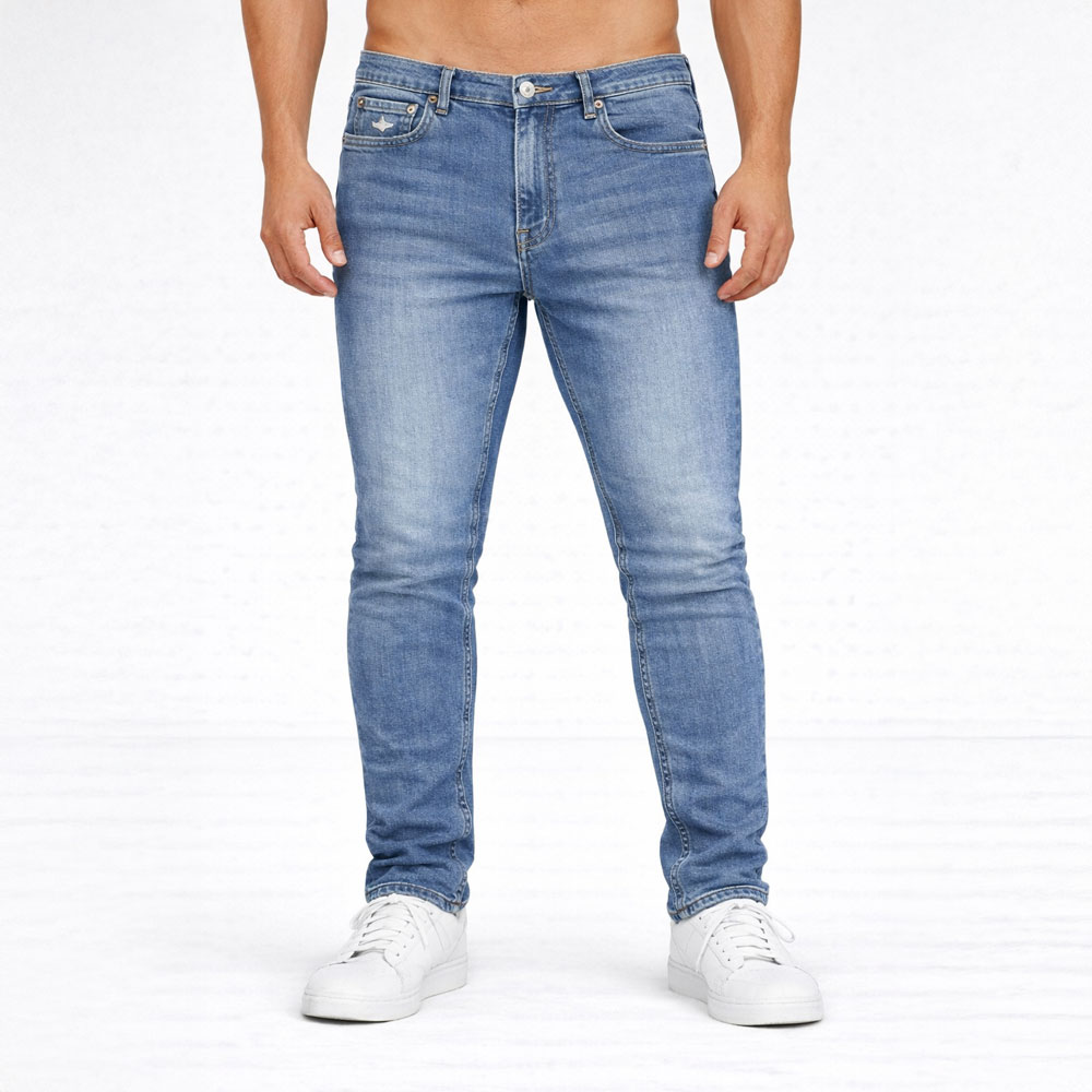 REGULAR FIT JEANS Blue Rust (Fade) Size 32