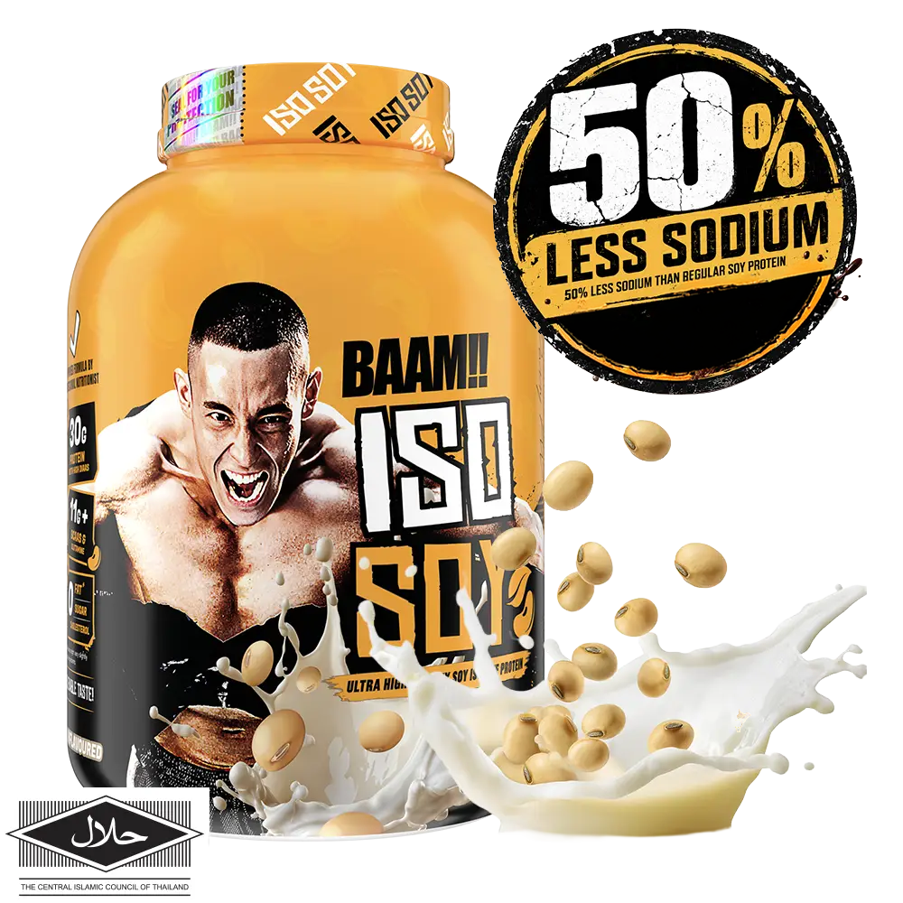 ISO - SOY 5 lb Unflavored 50%LessSodium