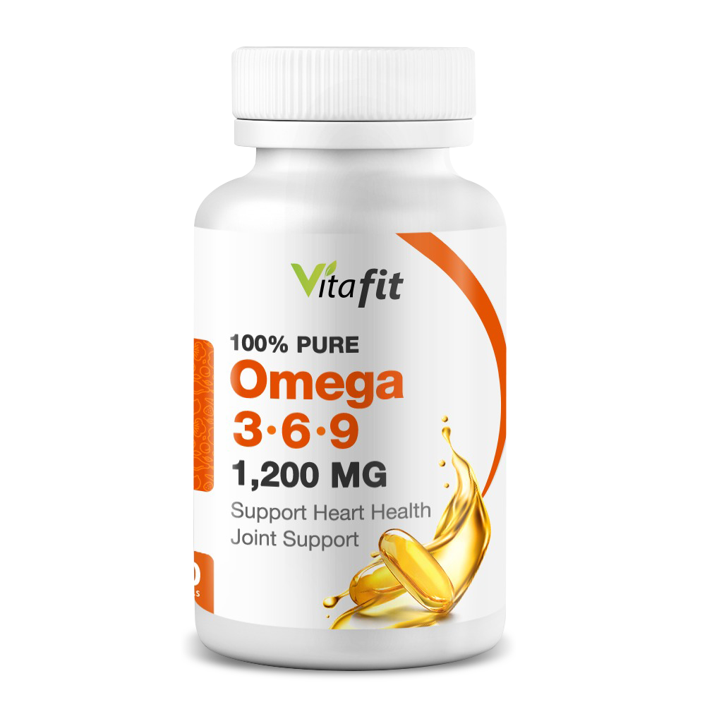 100% PURE Omega 3-6-9 1,200 mg