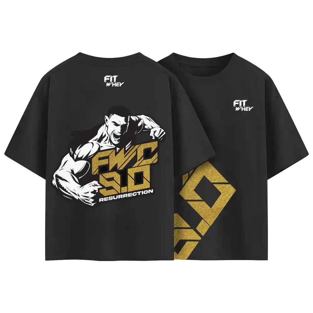 FWC9.0 UNLEASH SHIRT RIP ICONIC Over Size T-Shirt L