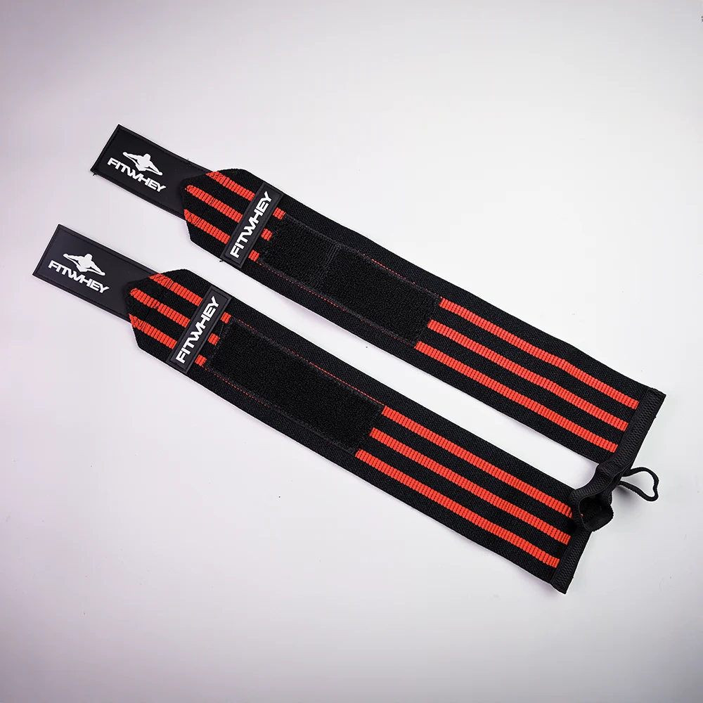 Wrist Wraps Black & Red (Width 8 cm x Length 45 cm)